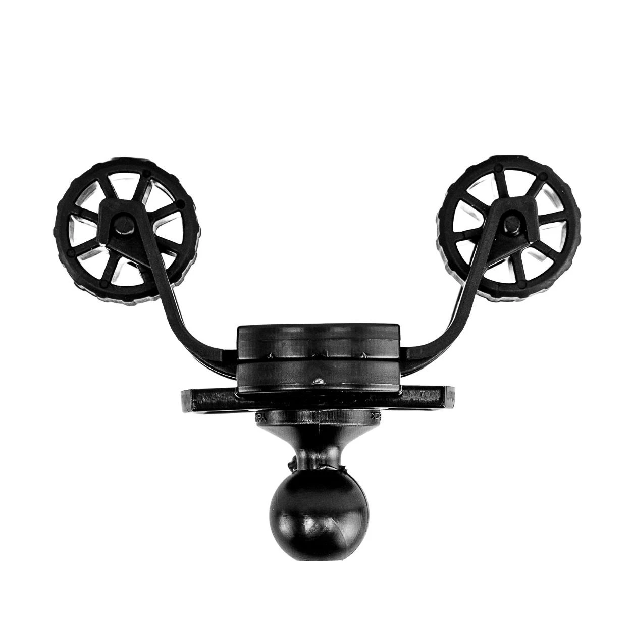 Top view of the RotoGrip Phone Holder Pro with LockNLoad Mounting System minimum extension