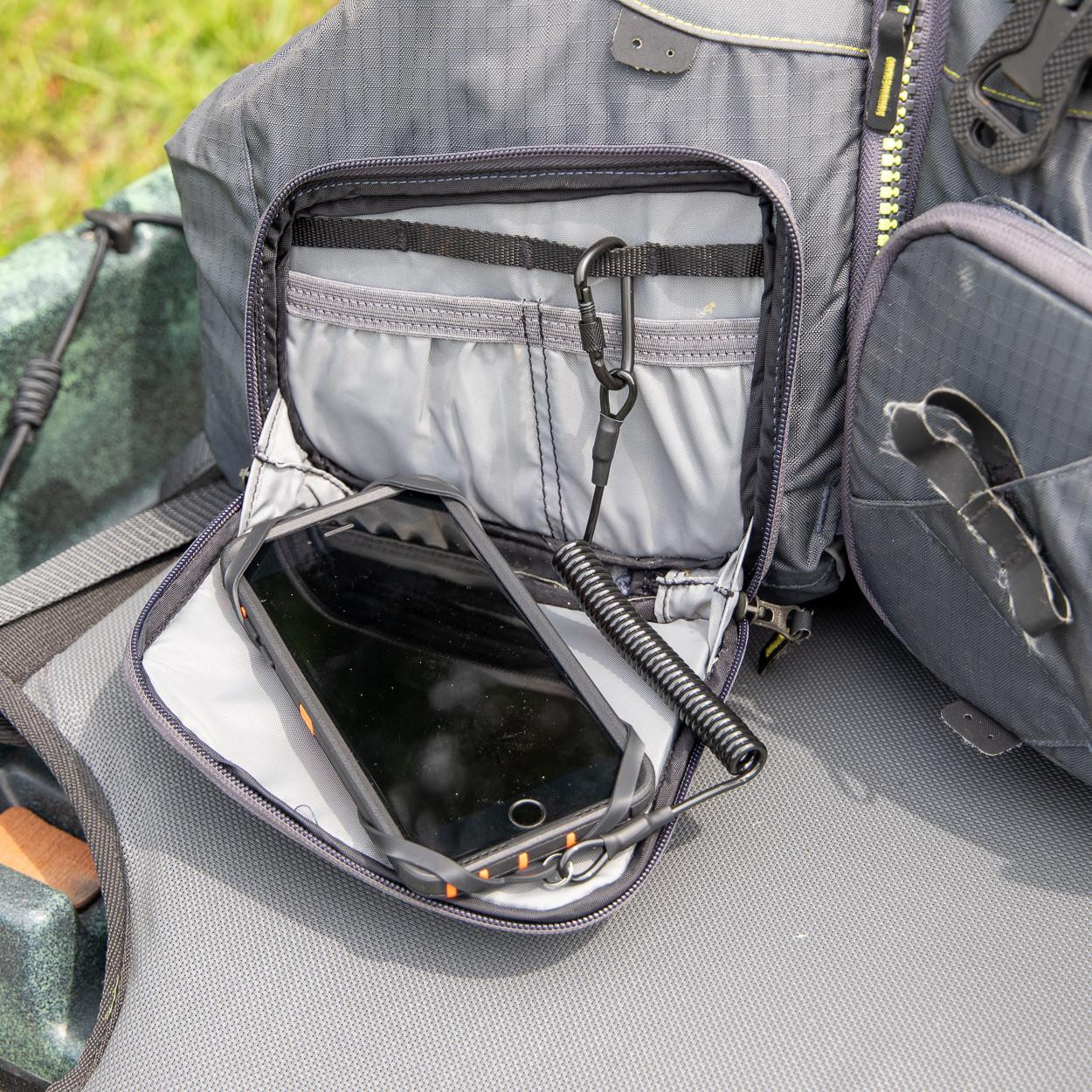 YakAttack® Universal Smartphone Harness with Tether - Fishing and