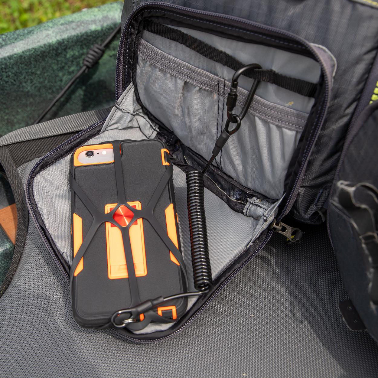 YakAttack® Universal Smartphone Harness with Tether - Fishing and