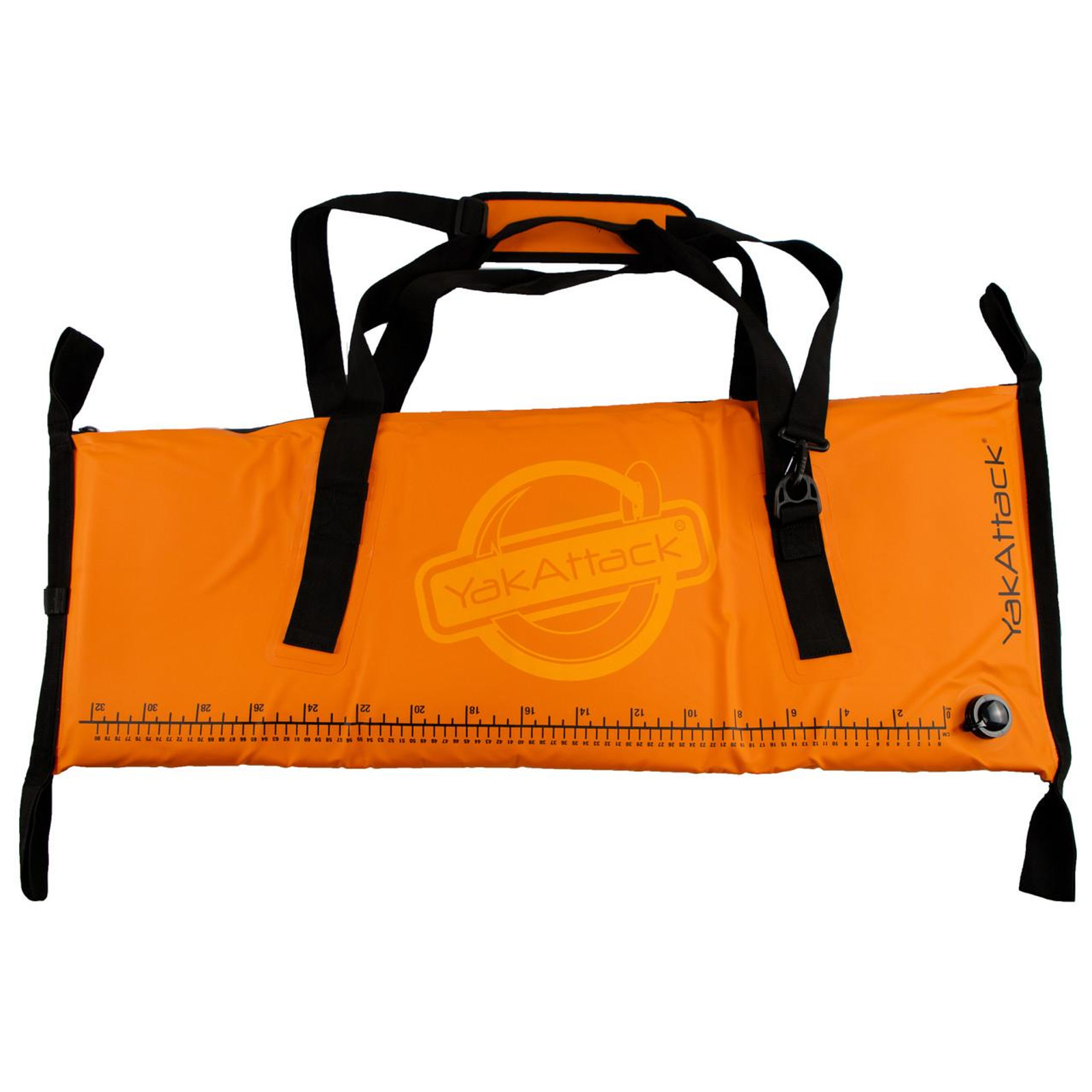  38” x 13” Insulated Fish Cooler Bag with Drain Plug, Orange 