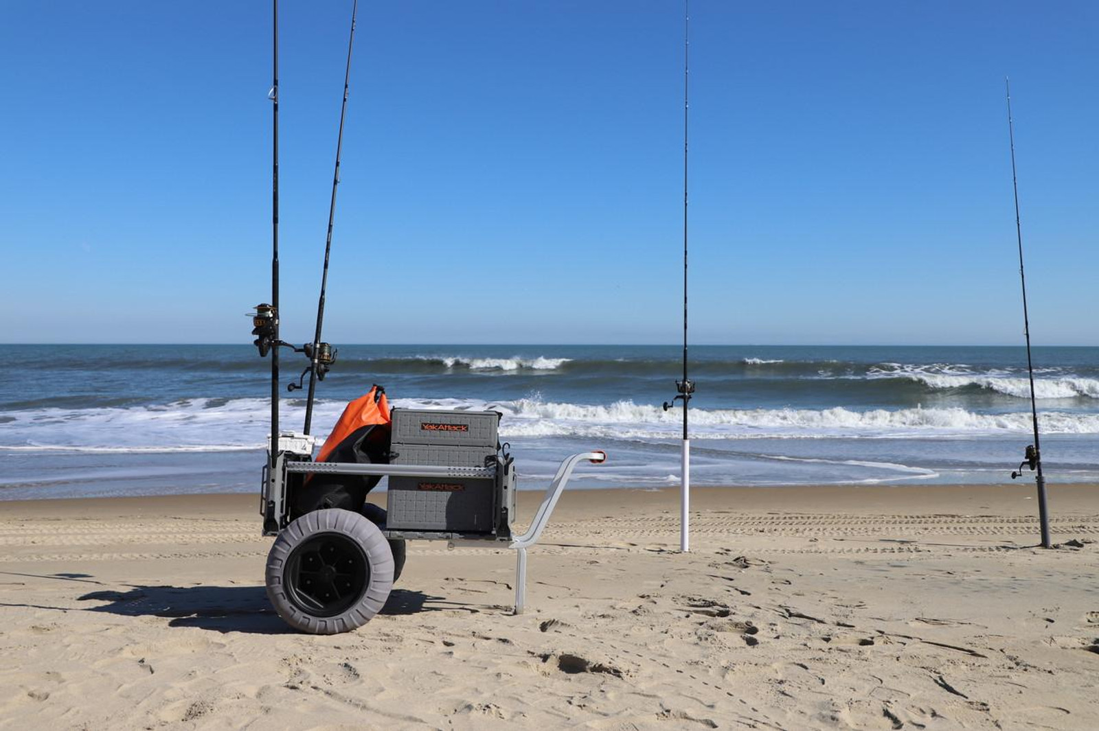 SandRig Surf Cart, 20” x 36” with 16" Balloon Tires