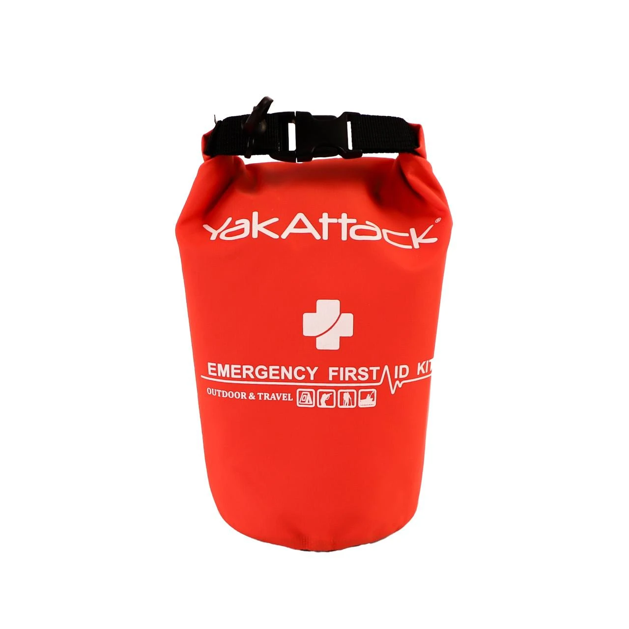Reel Essentials First Aid Kit with Dry Bag strapped