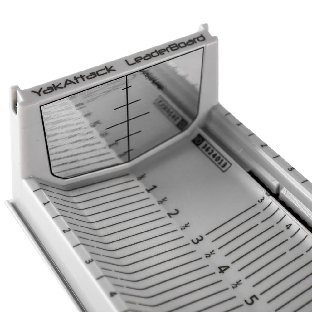 LeaderBoard - 28" Measuring Board with Built-In Identifier Holders and Cull Tabs, Overcast Grey (8)