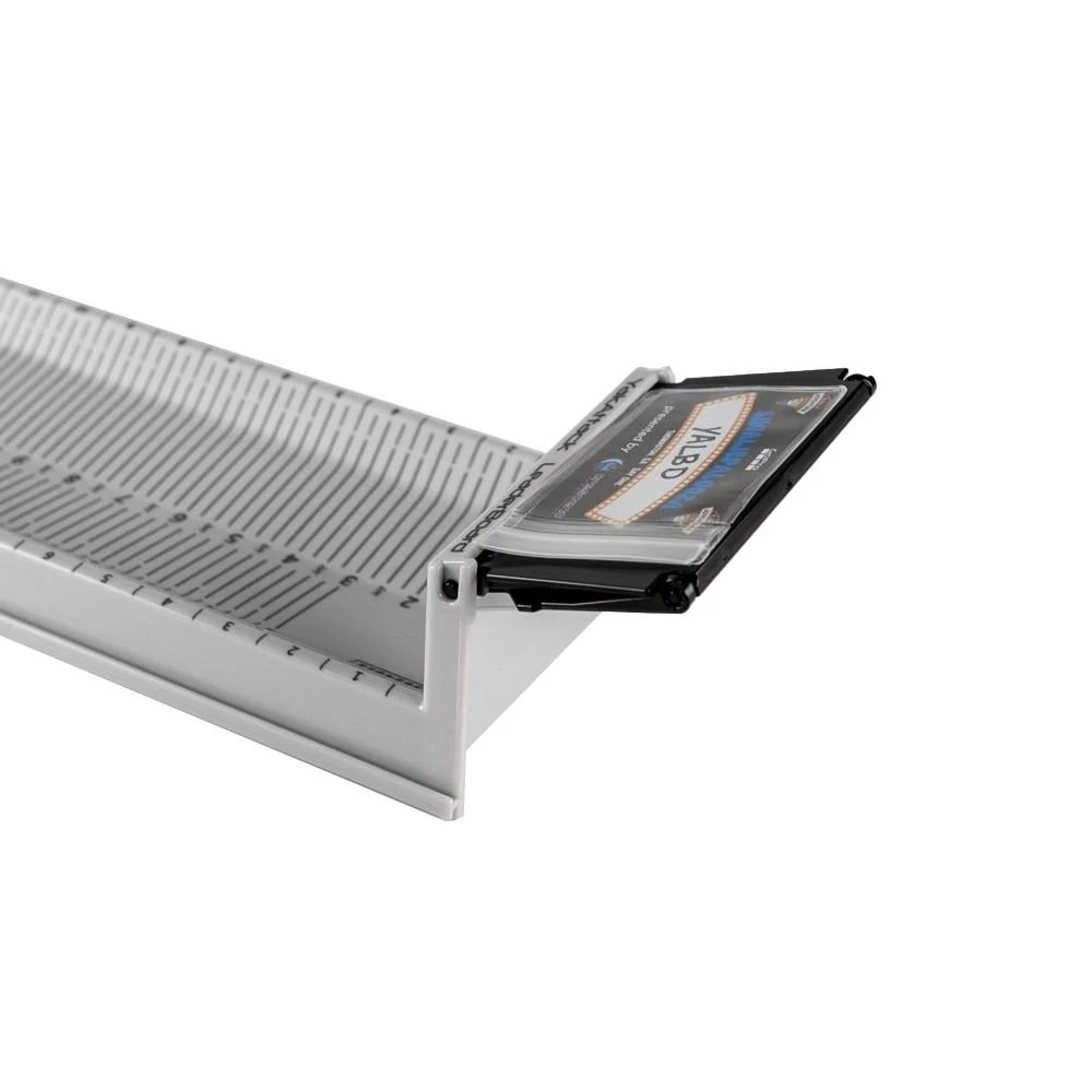 LeaderBoard - 28" Measuring Board with Built-In Identifier Holders and Cull Tabs, Overcast Grey (10)