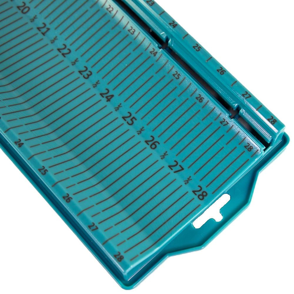 LeaderBoard - 28" Measuring Board with Built-In Identifier Holders and Cull Tabs, Jetty Blue (18)