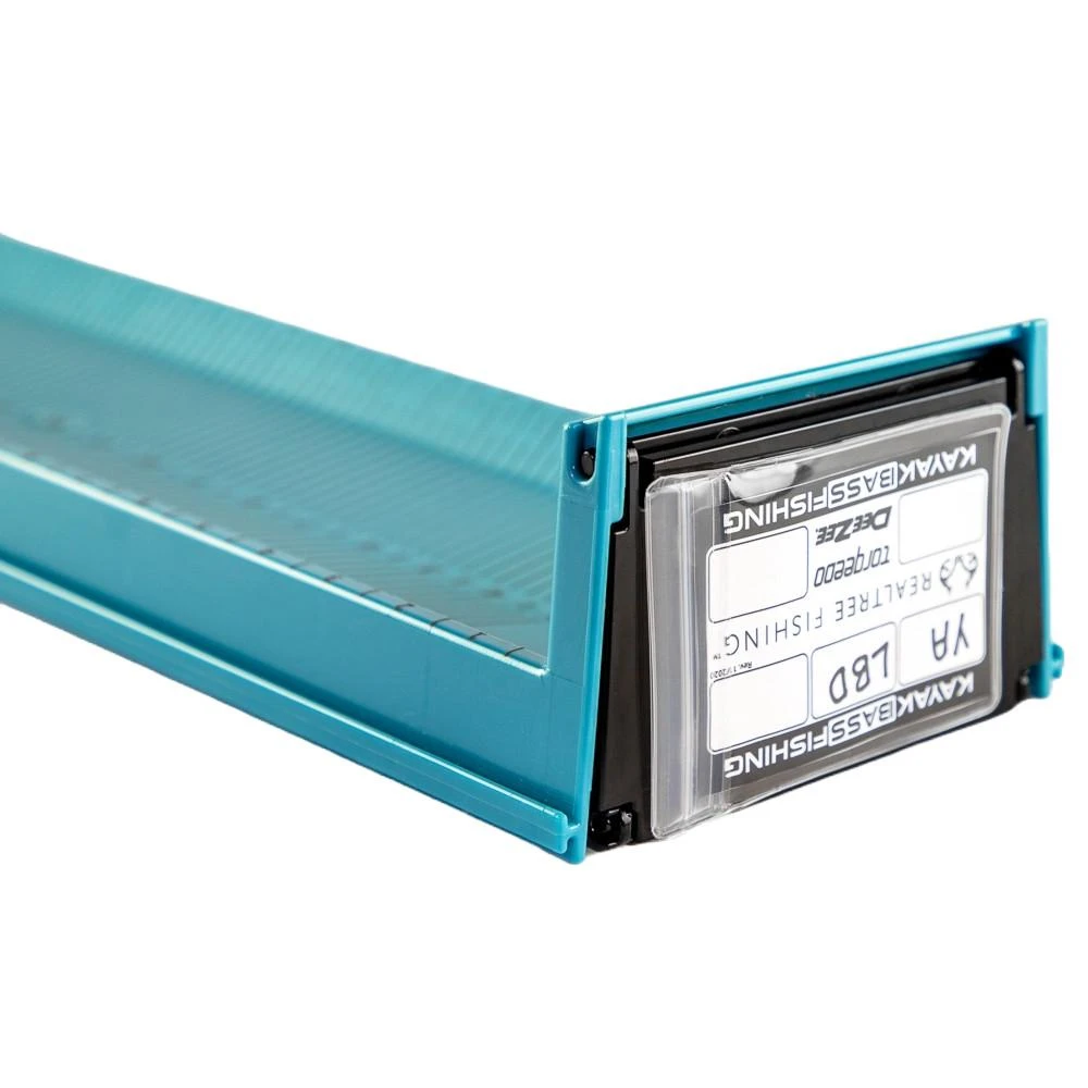 LeaderBoard - 28" Measuring Board with Built-In Identifier Holders and Cull Tabs, Jetty Blue (9)