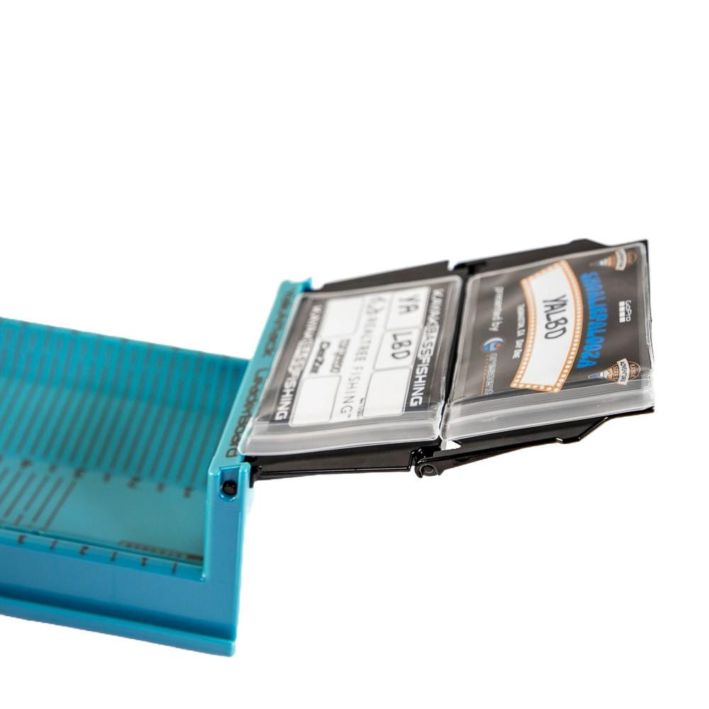 LeaderBoard - 28" Measuring Board with Built-In Identifier Holders and Cull Tabs, Jetty Blue (11)