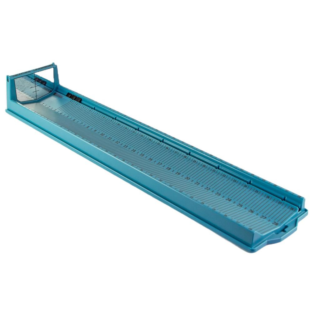 LeaderBoard - 28" Measuring Board with Built-In Identifier Holders and Cull Tabs, Jetty Blue