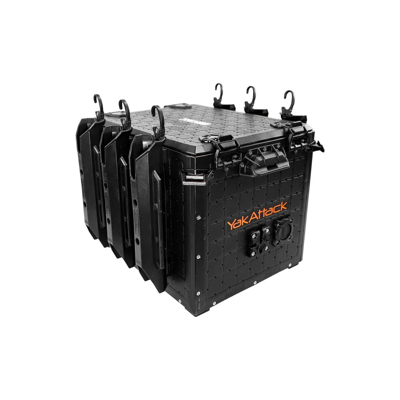 Front view of the BlackPak Pro & Mesh Bag Bundle, 13x16, Black closed