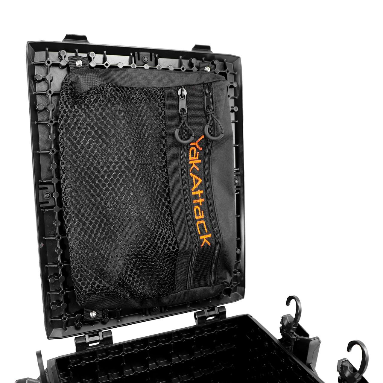 Front left close view of the BlackPak Pro & Mesh Bag Bundle, 13x16, Black sideways