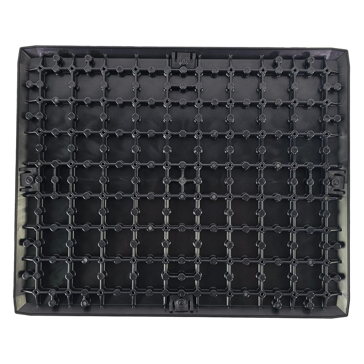 13x16 BlackPak Pro Lid with 4 Bumpers, Black