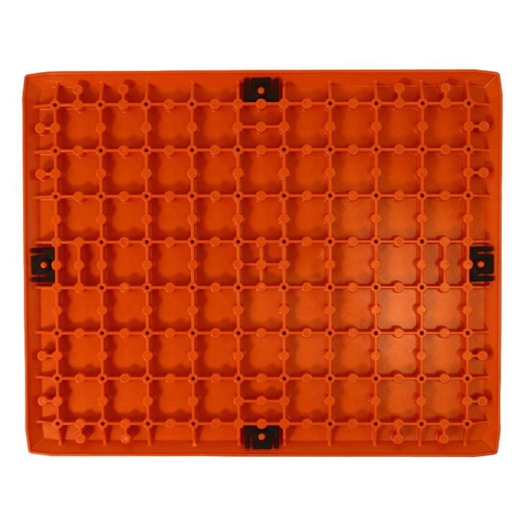 13x16 BlackPak Pro Lid with 4 Bumpers, Black