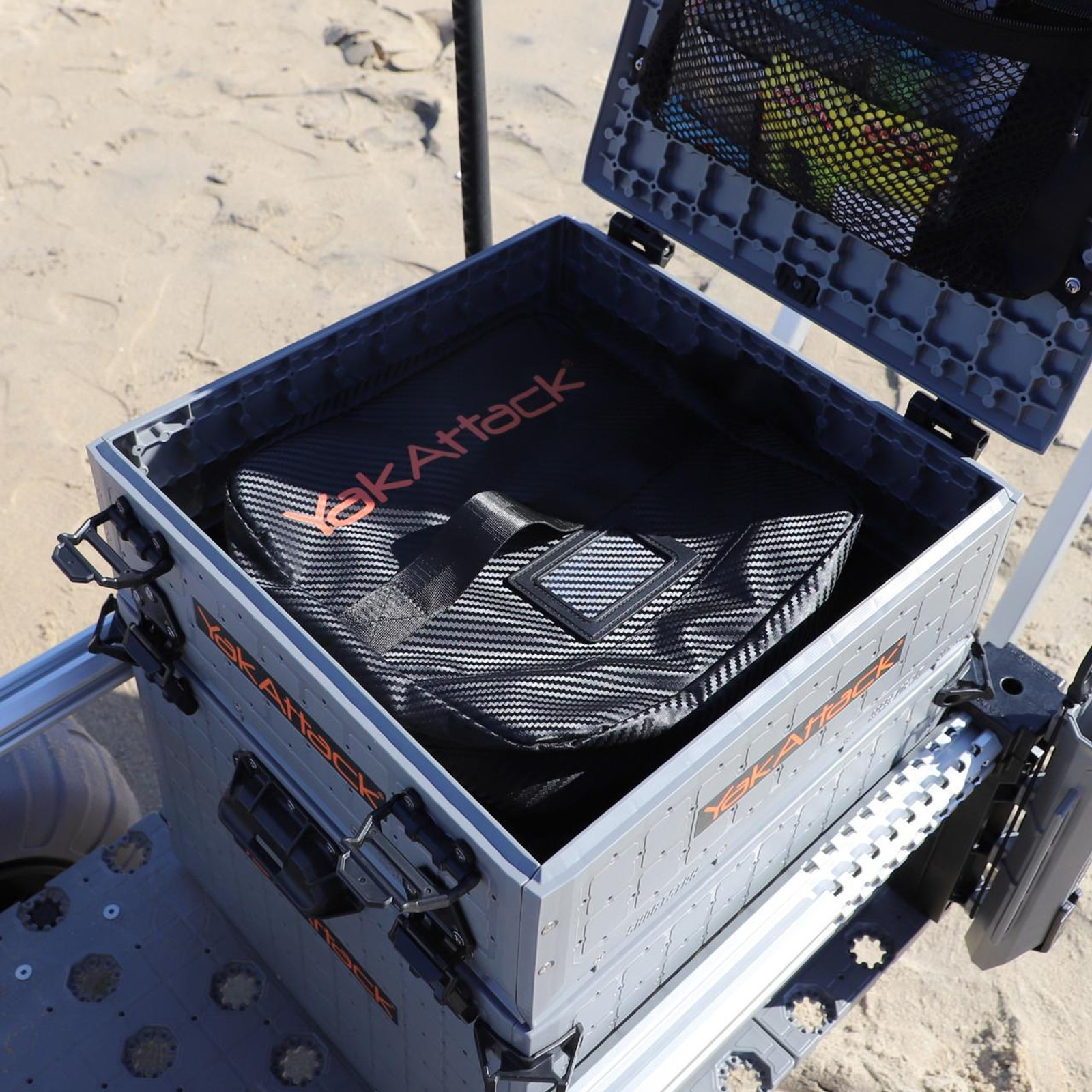 12” x 12” HD Bait Binder, Black Carbon