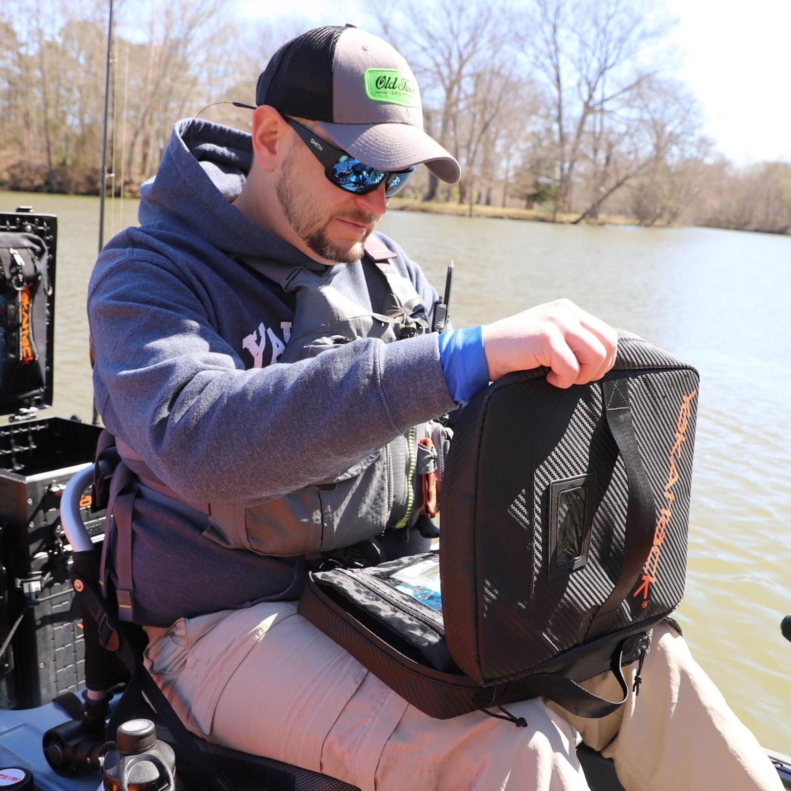 14” x 12” HD Bait Binder, Black Carbon