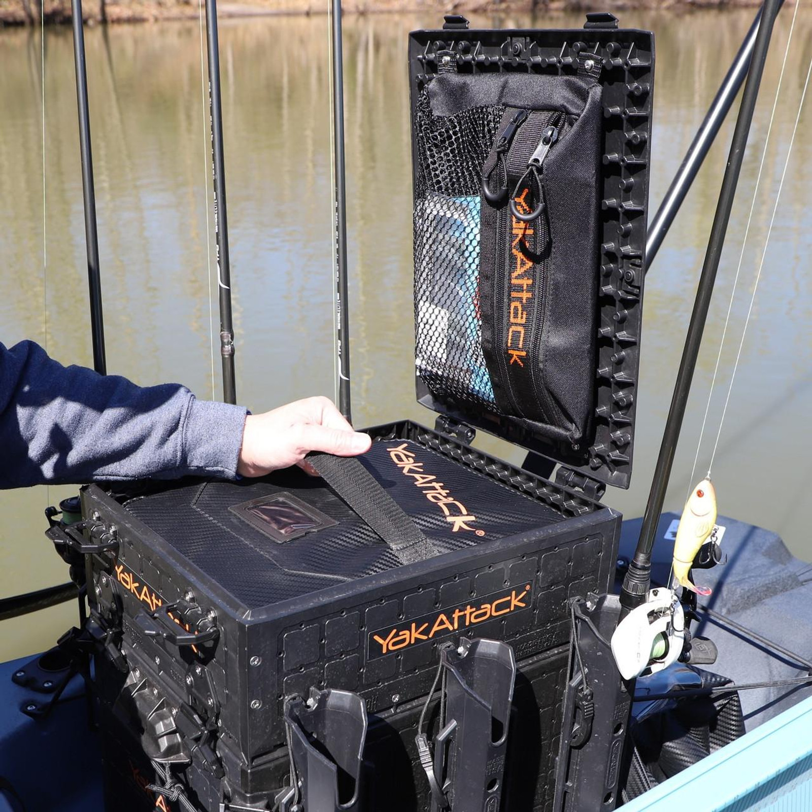 14” x 12” HD Bait Binder, Black Carbon