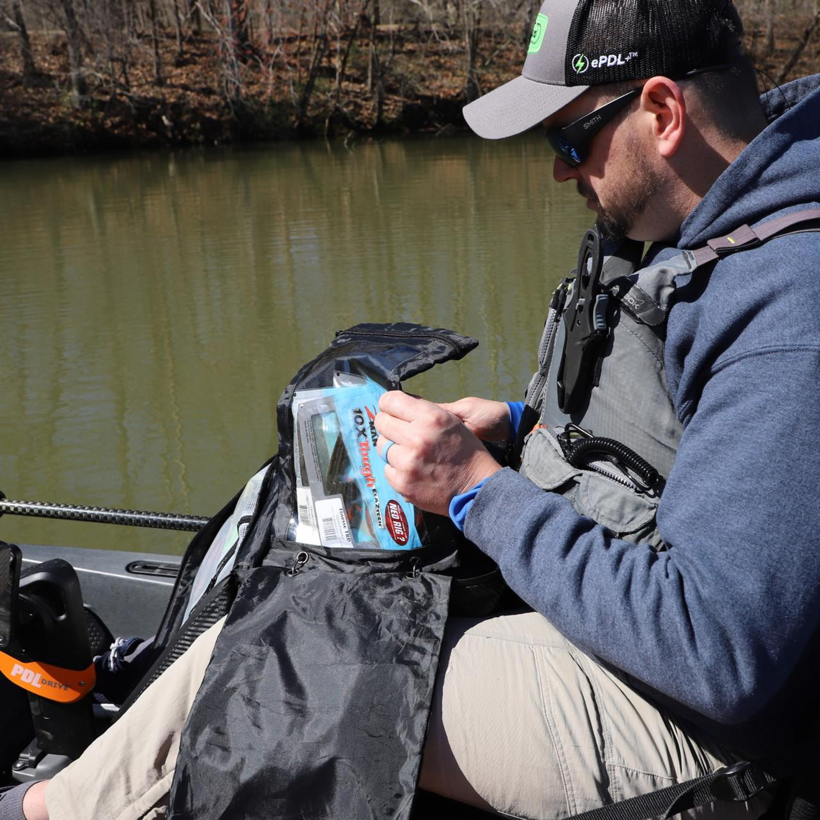 14” x 12” HD Bait Binder, Black Carbon