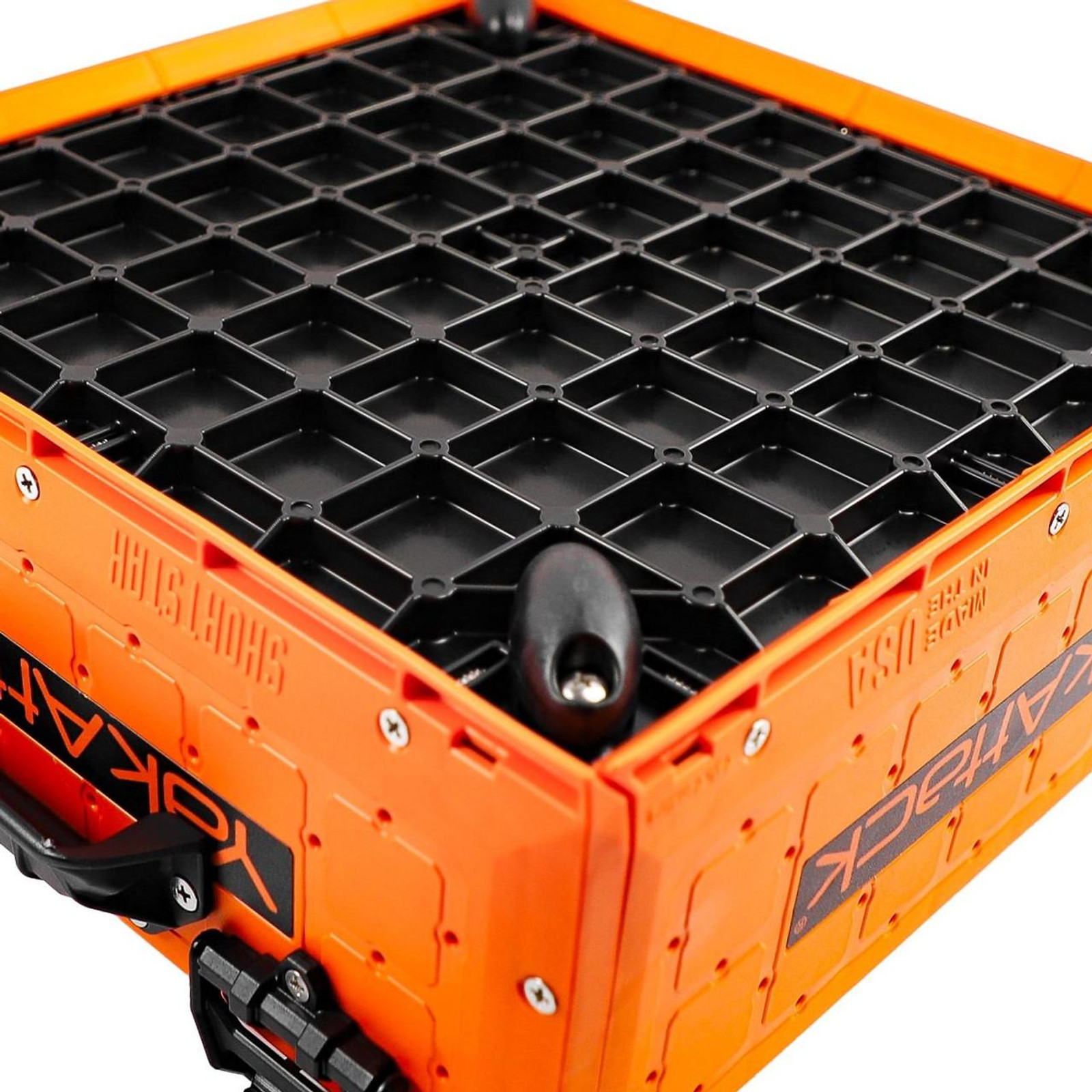 ShortStak SOLO Storage Box 13" x 13", Orange