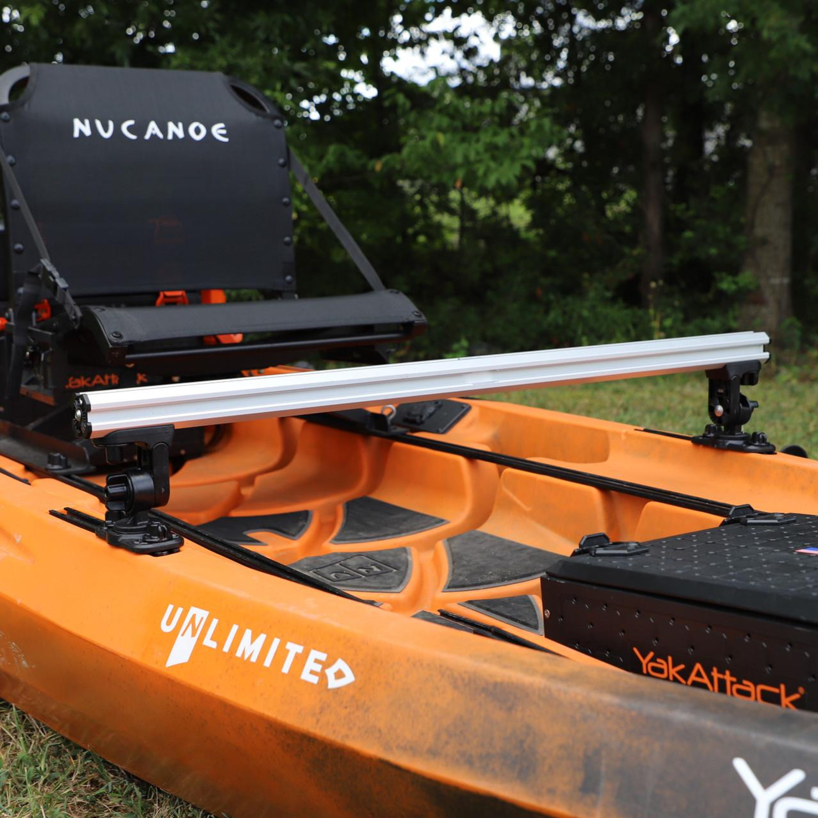 Command Center CrossBar, with Zero Play LockNLoad™ Track Mount Adapter