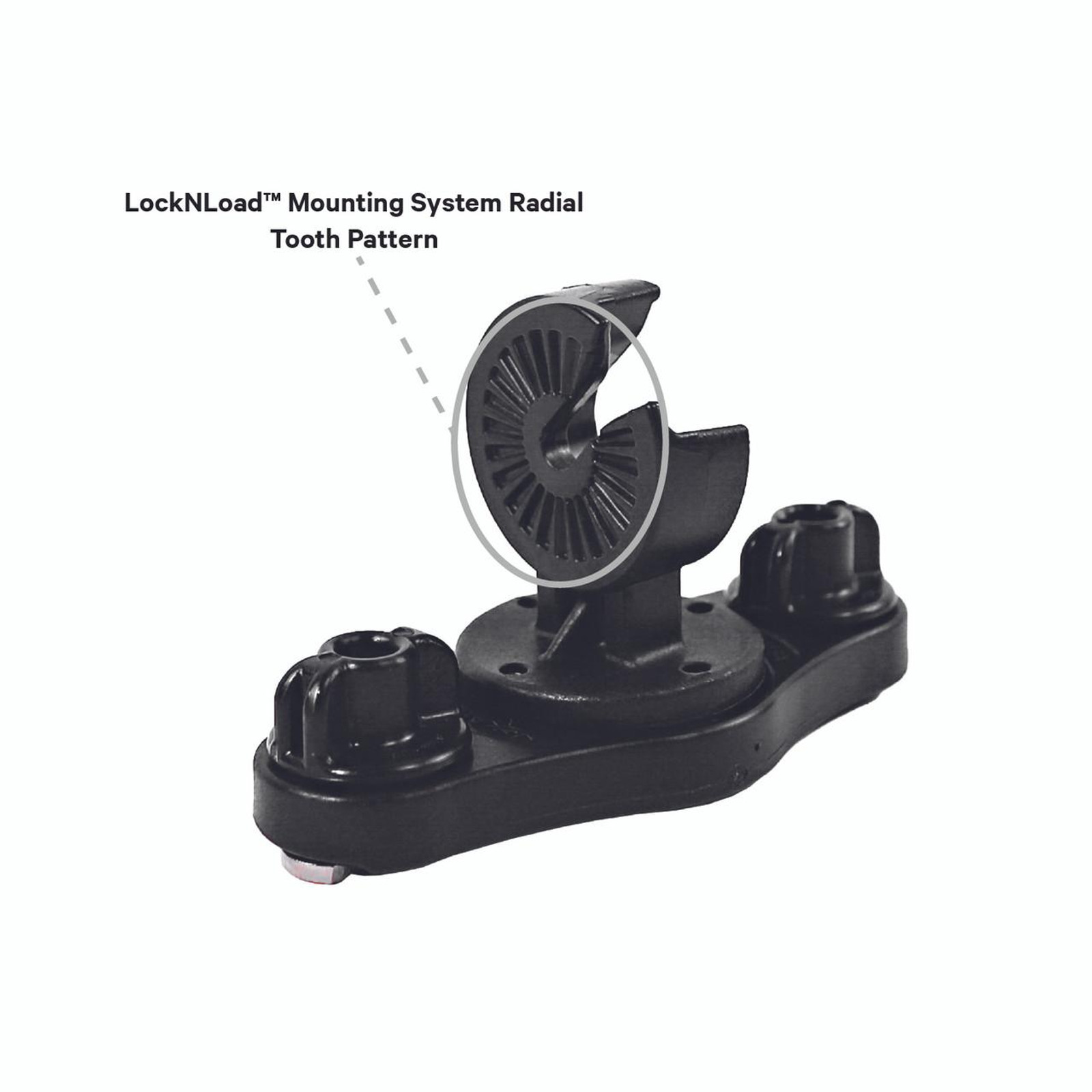Zero Play LockNLoad™ Track Mount Adapter