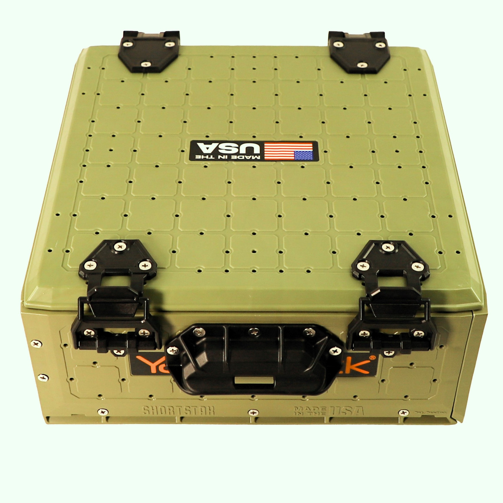 ShortStak SOLO Storage Box 13" x 13", Olive Green