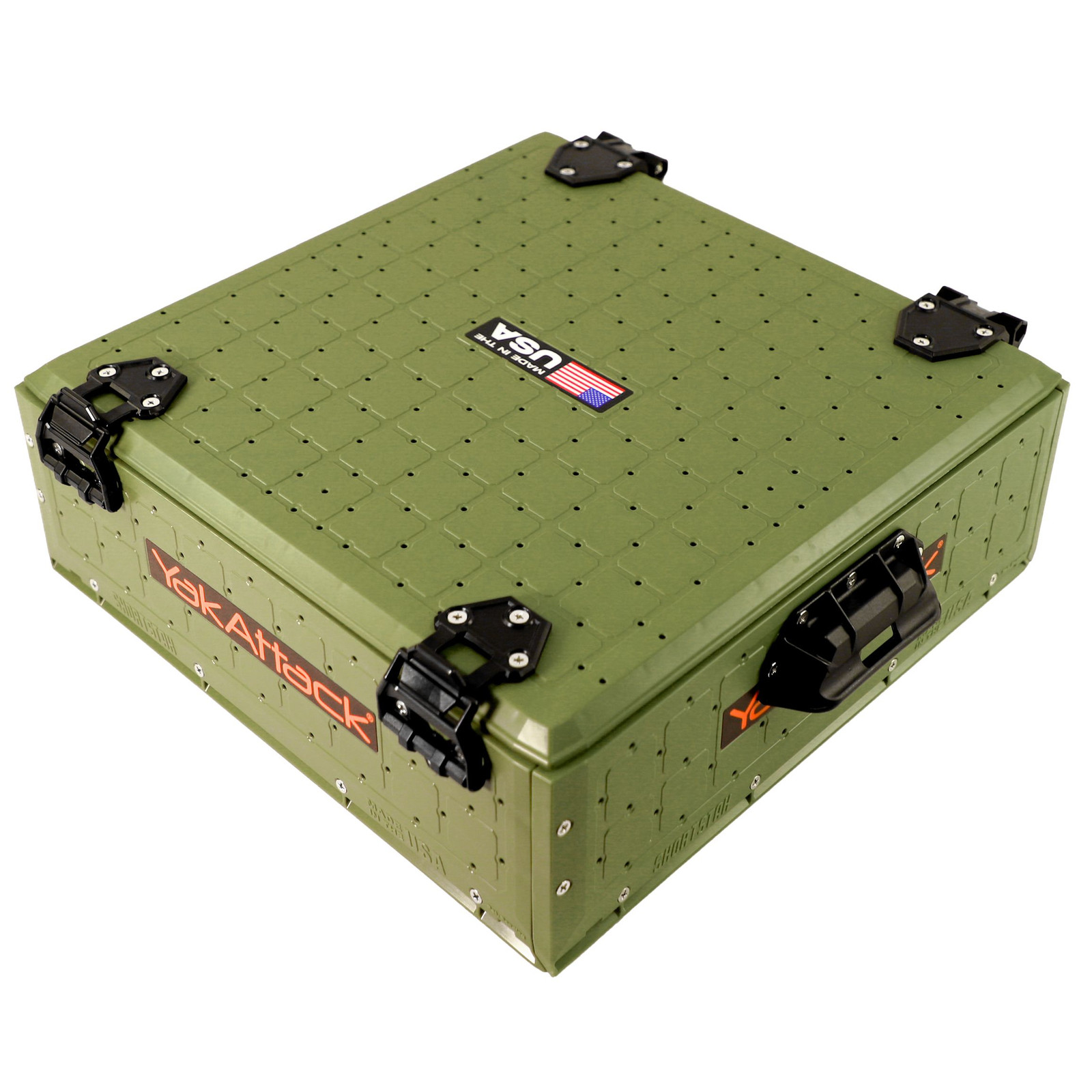 ShortStak SOLO Storage Box 16" x 16", Olive Green