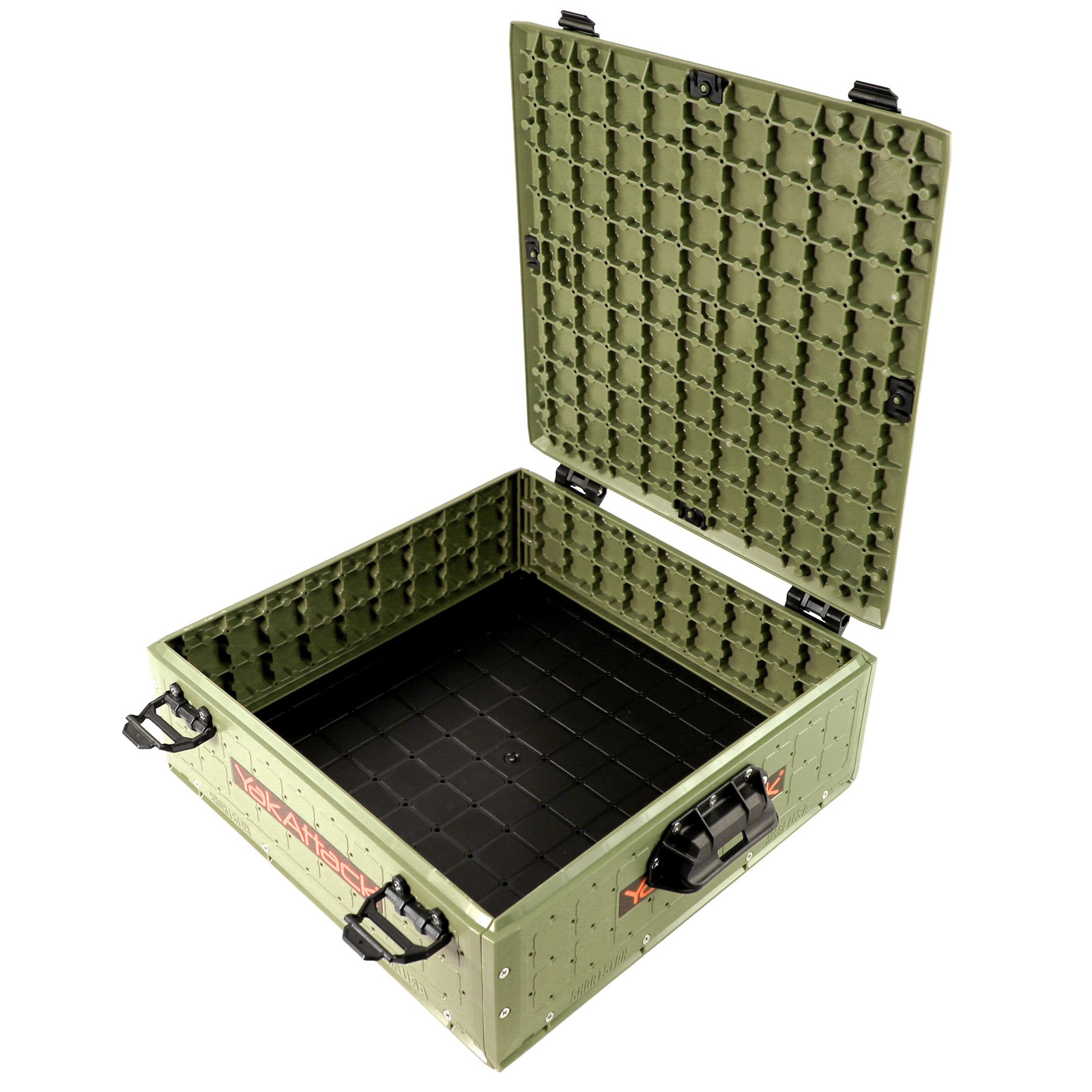 ShortStak SOLO Storage Box 16" x 16", Olive Green