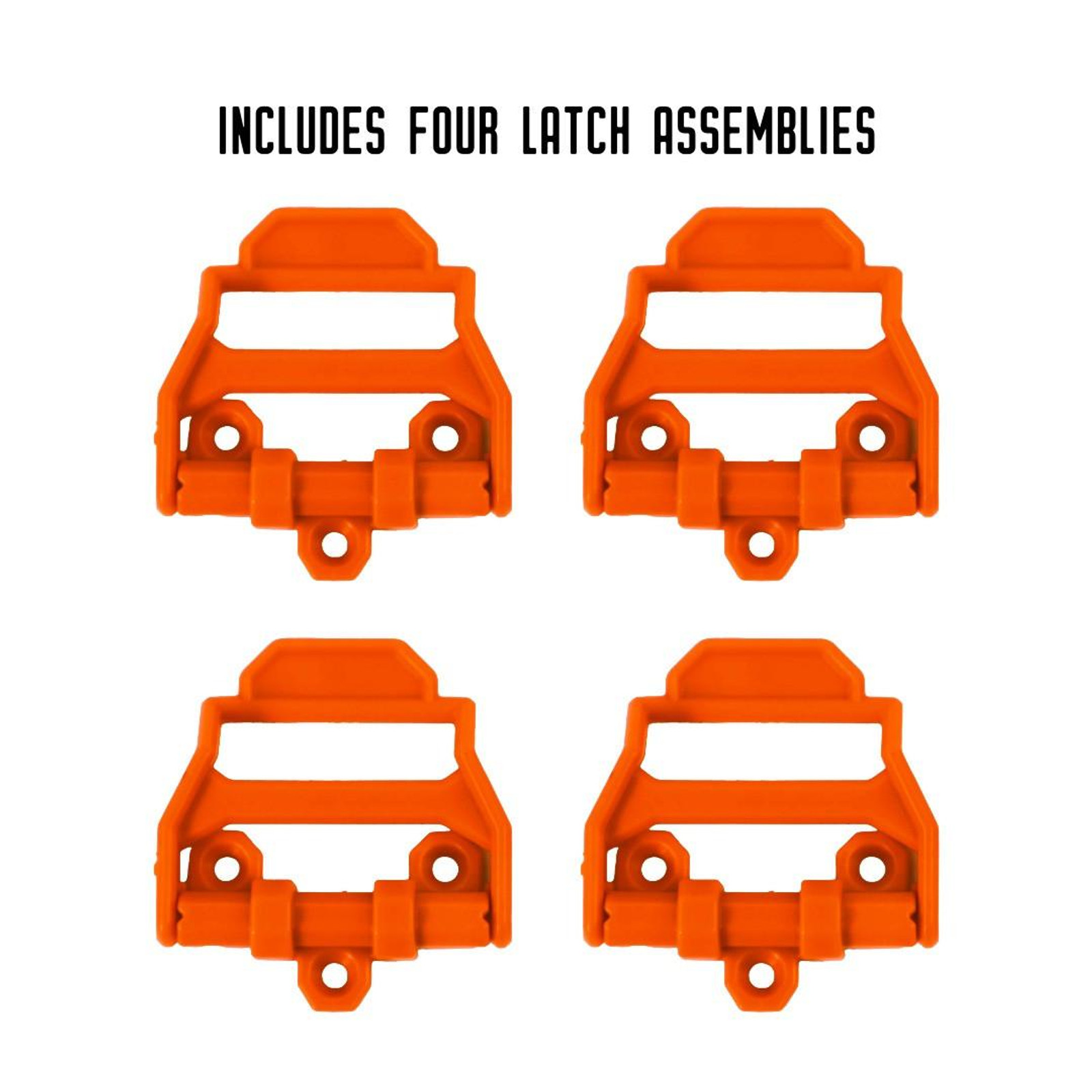 Hinge & Latch Kit for BlackPak Pro and ShortStak, Orange