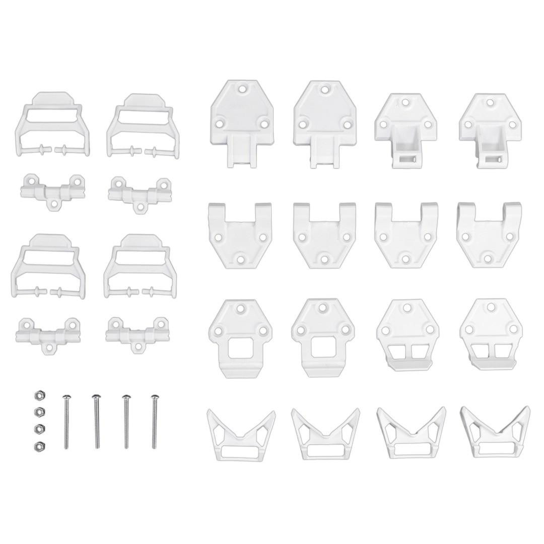 Hinge & Latch Kit for BlackPak Pro and ShortStak, White