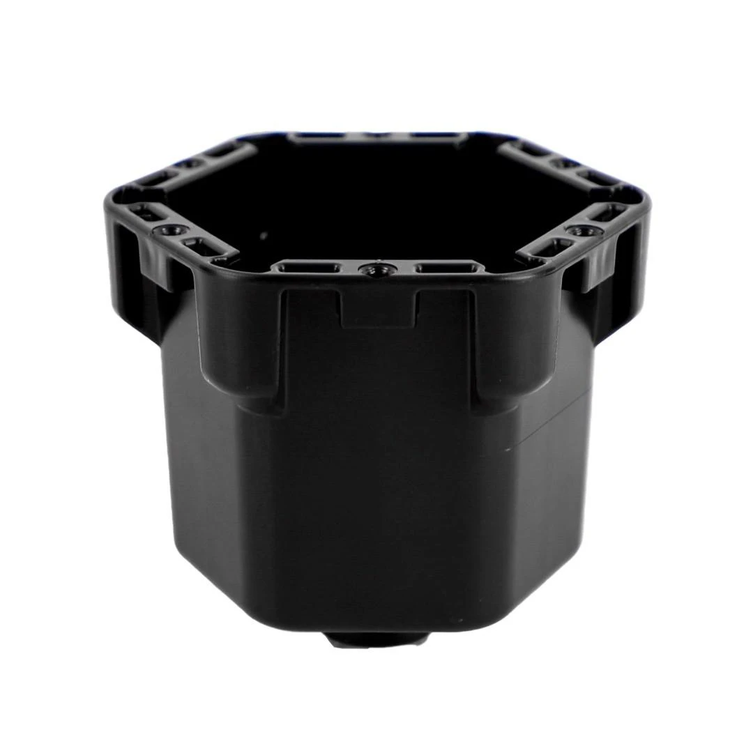 Front top-angled view of the Cup Holder Pro, Black