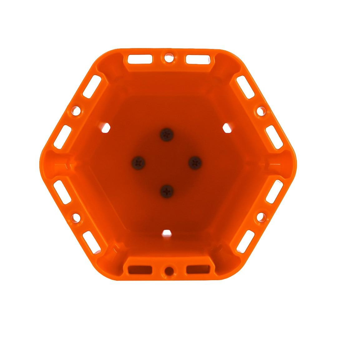 Top view of the Cup Holder Pro, Orange