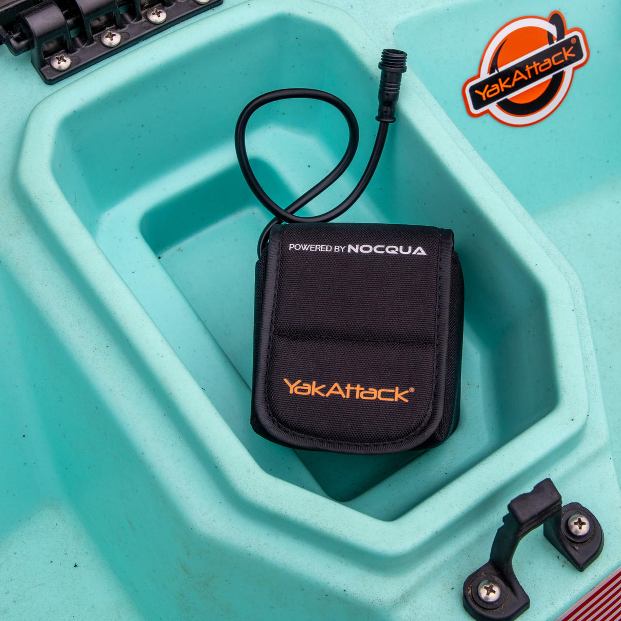 YakAttack 10Ah Pro Power Fish Finder Battery Kit - Powered by Nocqua  Adventure Gear