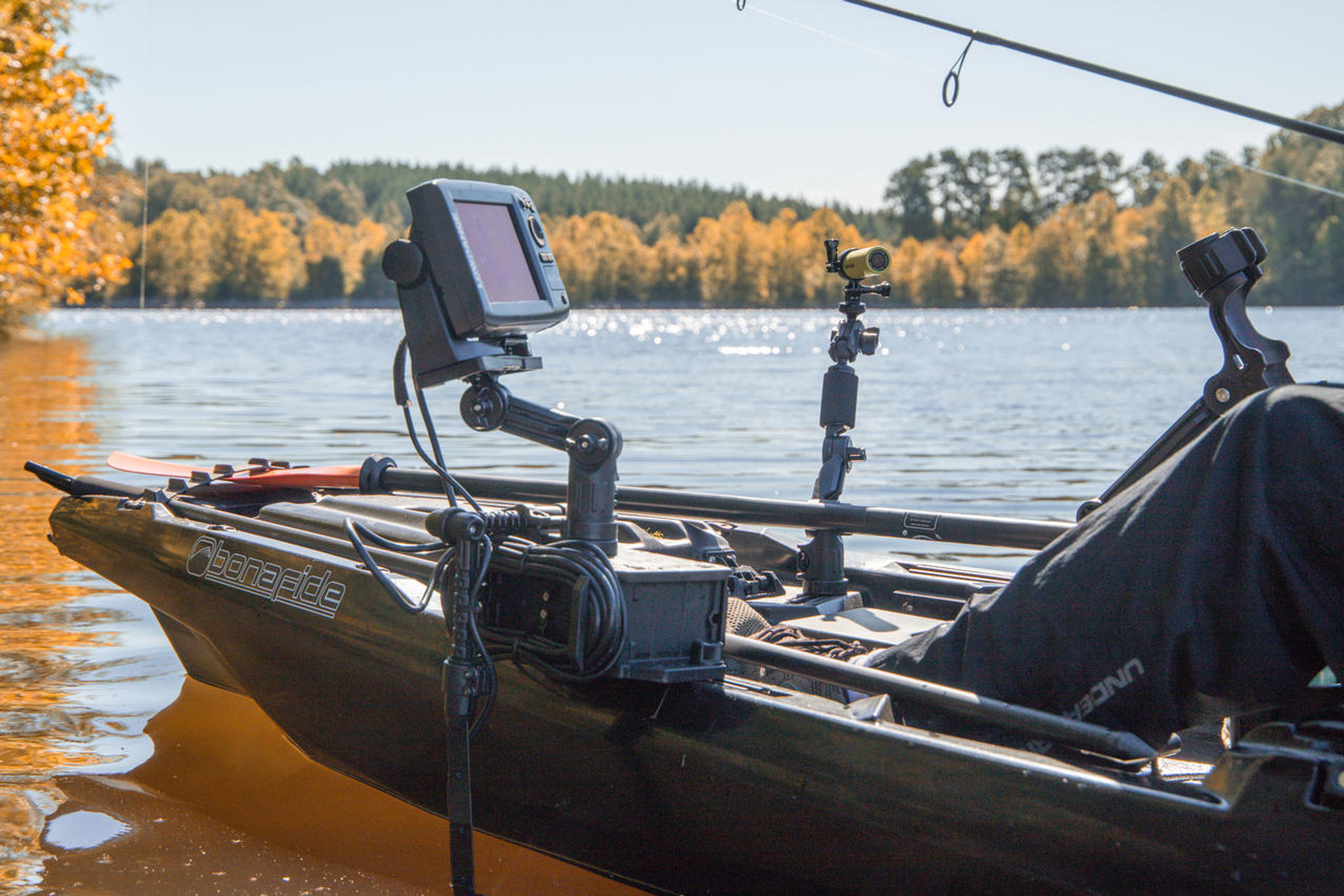 YakAttack® CellBlok™ - Best Kayak Fishing Fish Finder Mounting Solution