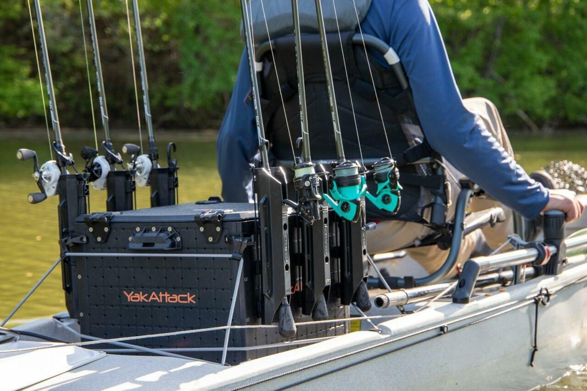YakAttack BlackPak Pro Kayak Fishing Crate (16x16)