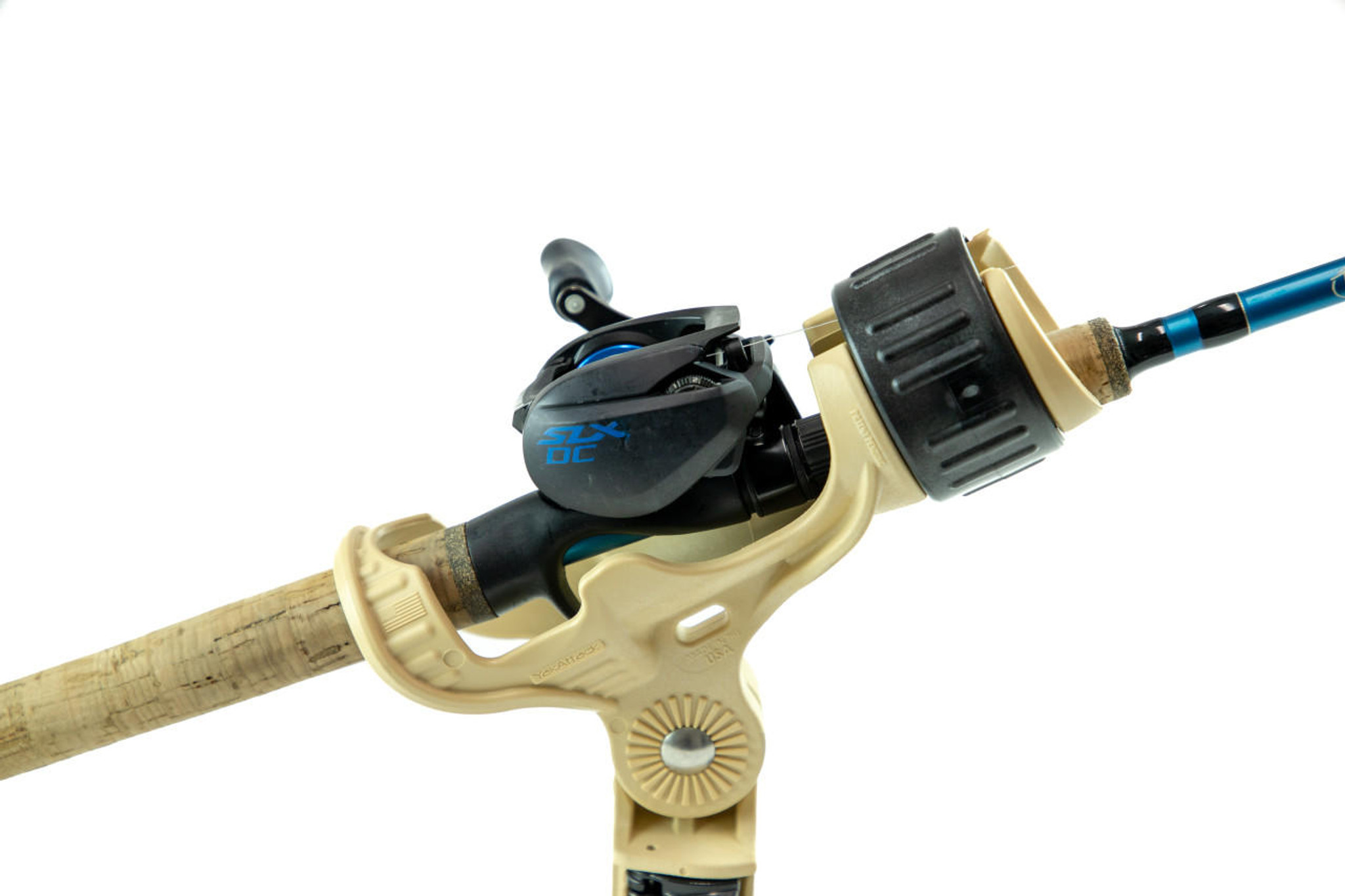 YakAttack® Omega™ Rod Holder with Track Mounted LockNLoad™ Mounting System