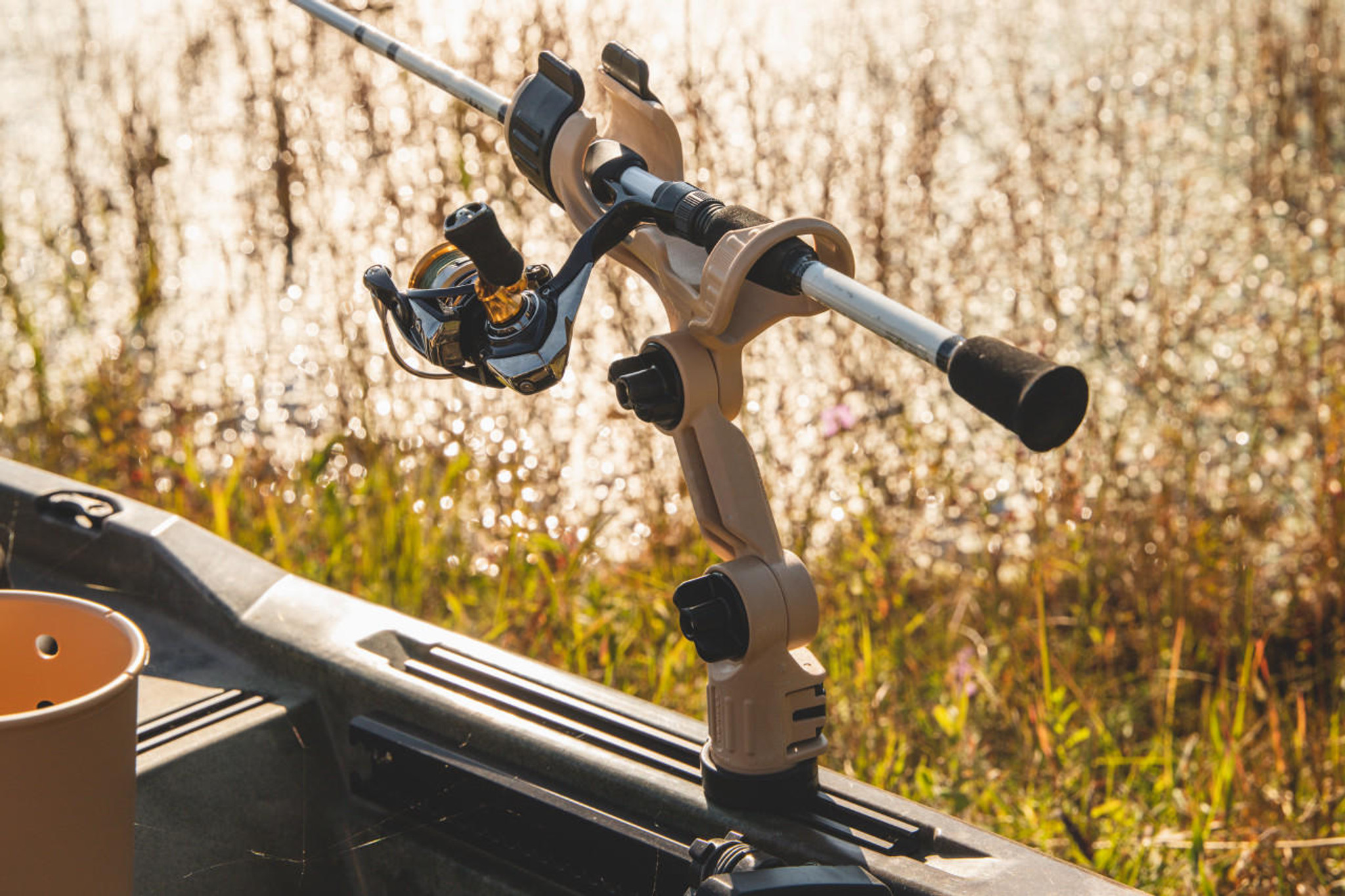 YakAttack Omega Pro™ Rod Holder with Track Mounted LockNLoad™ Mounting  System