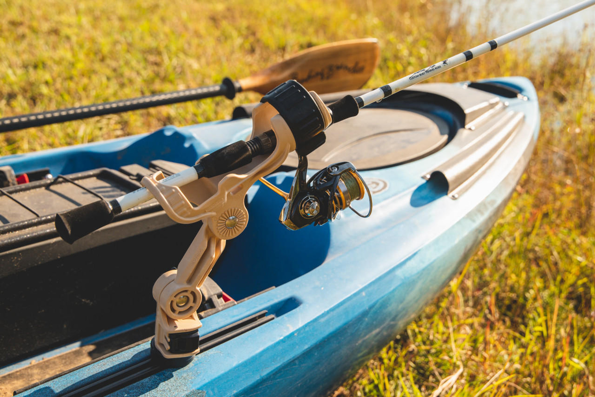 Low Profile Flush Mount Kayak Rod Holder – Bonafide Fishing