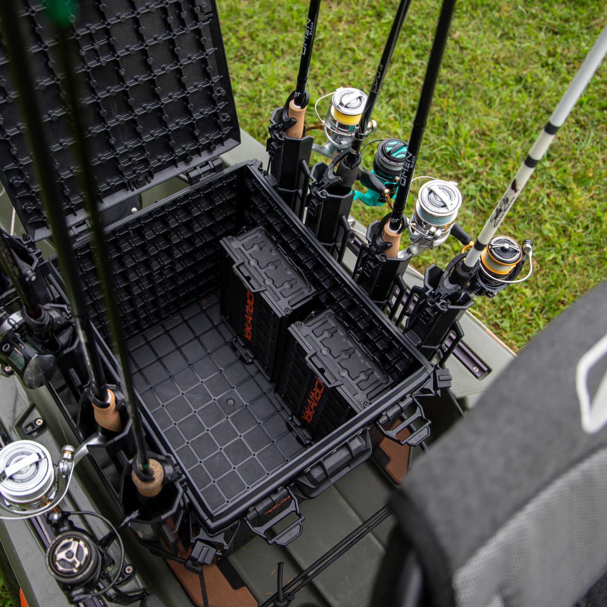 Fully Loaded TracPak Combo Kit, Two Boxes, Track Mount, Handle, and 3 Trays