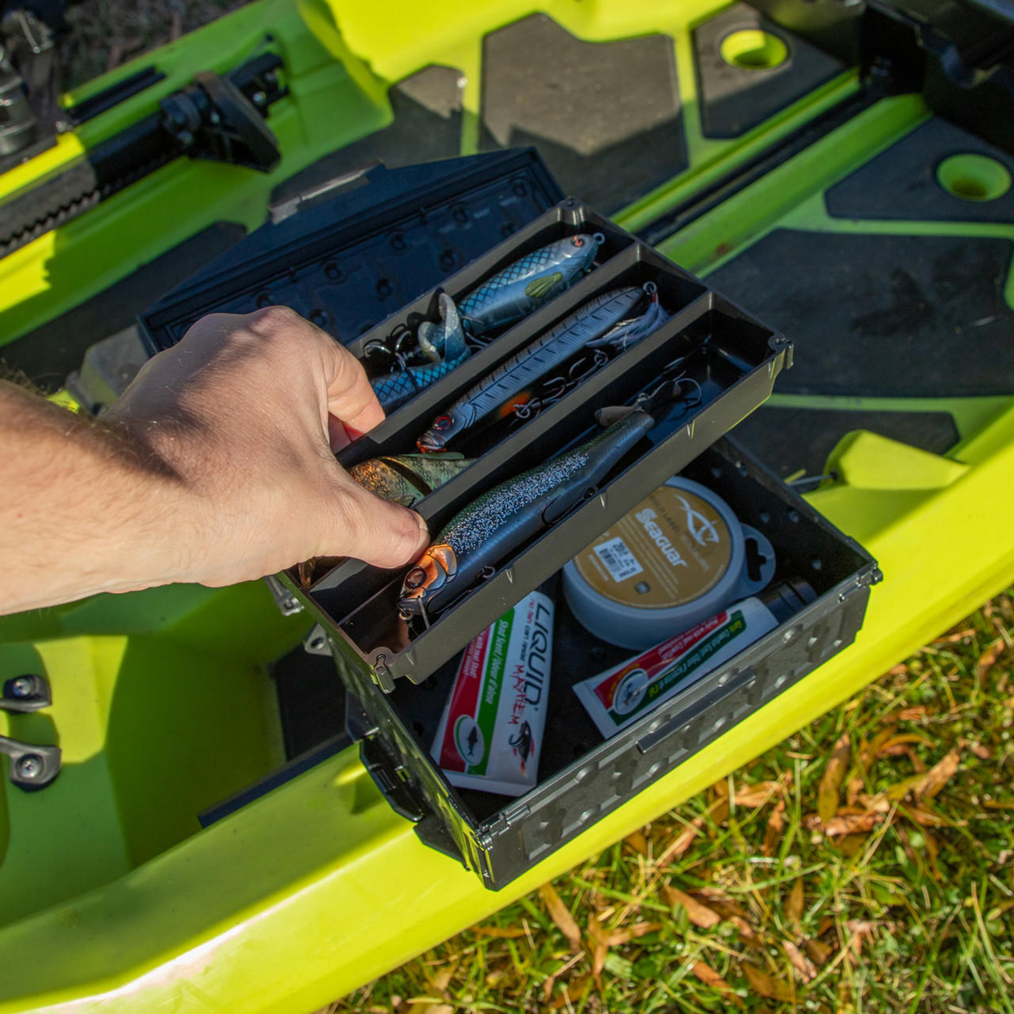 Fully Loaded TracPak Combo Kit, Two Boxes, Track Mount, Handle, and 3 Trays