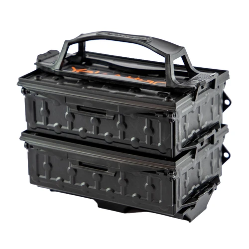 Fully Loaded TracPak Combo Kit, Two Boxes, Track Mount, Handle, and 3 Trays (1)