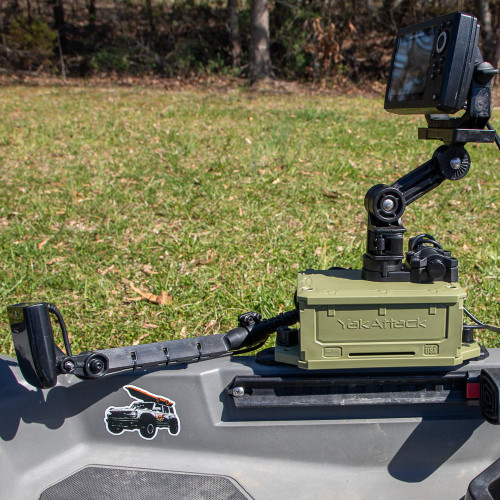  CellBlok Battery Box in Olive Green and SwitchBlade Transducer Arm Combo 