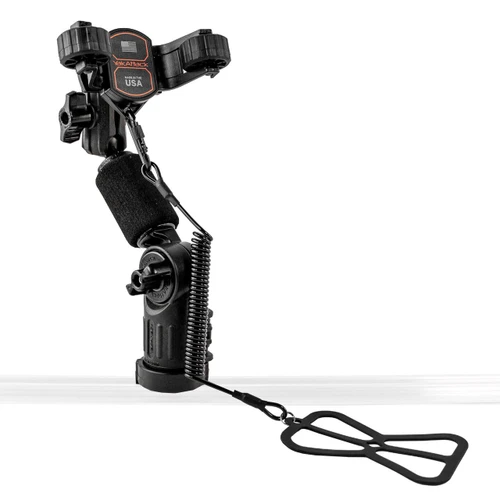 Side view of RotoGrip Phone Holder Pro with LockNLoad Mounting System
