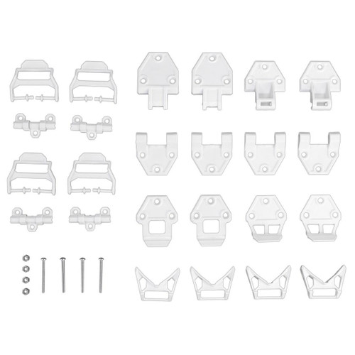  Hinge & Latch Kit for BlackPak Pro and ShortStak, White 