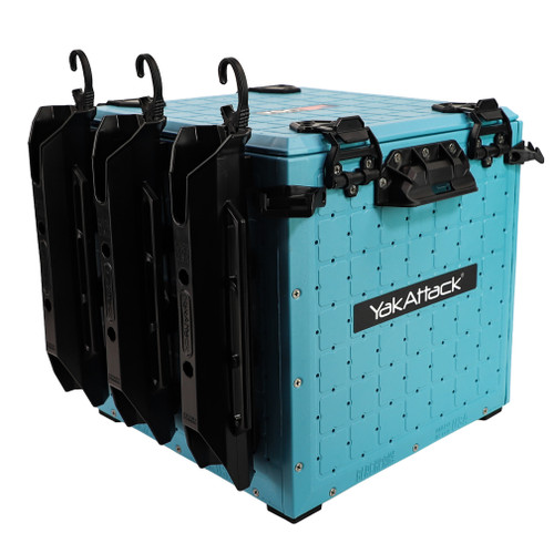 BlackPak Pro Kayak Fishing Crate - 13" x 13", Jetty Blue