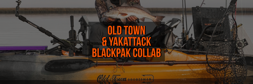 Yakattack BlackPak 12x16x11 Kayak Rod Holder Station Fishing Crate, Tan :  : Sports & Outdoors