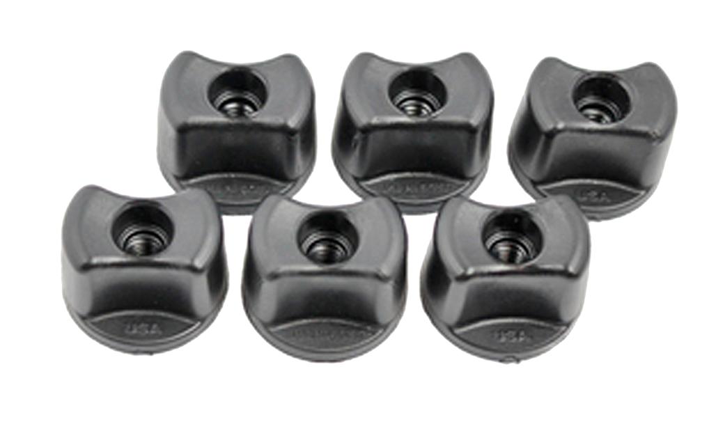 YakAttack® Convertible Knobs, 1/4-20 Threads, 6 pack- Kayak
