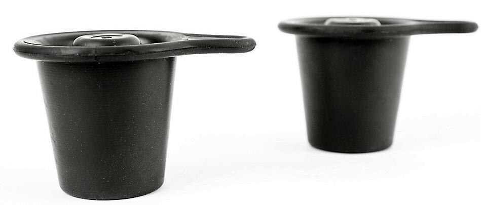 YakAttack® Scupper Plugs MED/LRG 2 Pack - Kayak Fishing Essentials