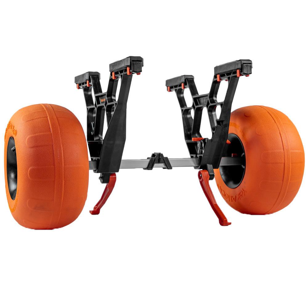YakAttack ® TowNStow Bunkster Bunk Style Kayak Cart with Sand Tires