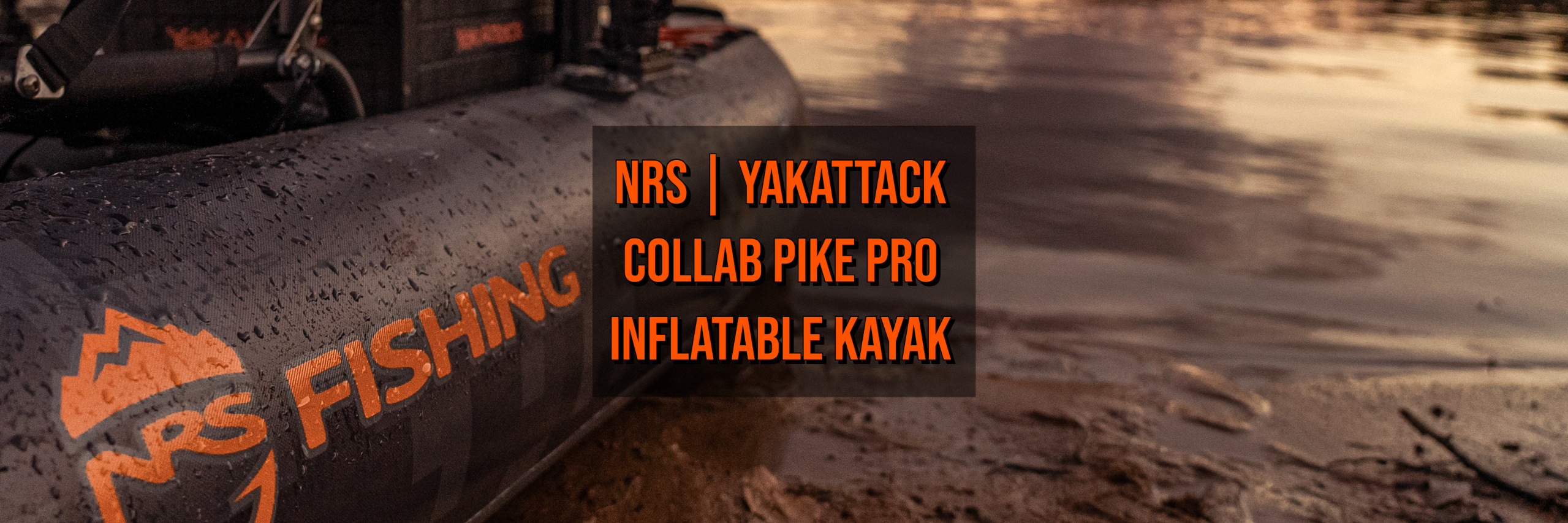 The NRS Pike 126 Pro Inflatable Fishing Kayak - YakAttack