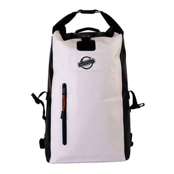 20L Roll-Top DryBag Backpack, White