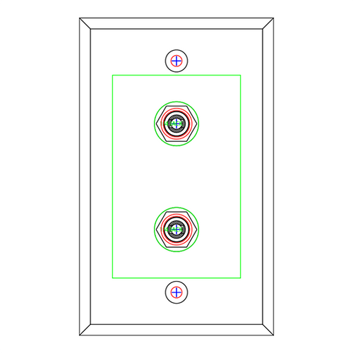 SP-211 Wall Plate